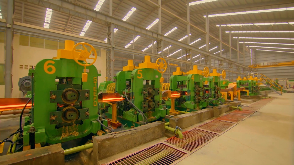 Steefo Group - TMT bar rolling mill