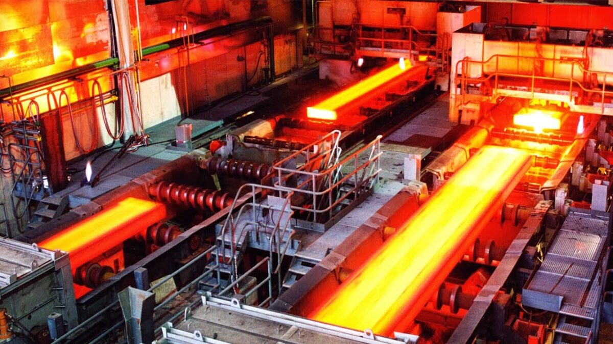 Inside the Journey of Steel in a Rolling Mill